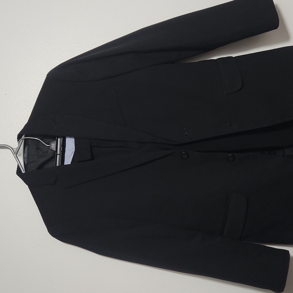 Boys formal suite set black